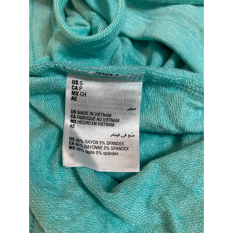 Alfani Ultra-Soft Pajama Short Aqua S