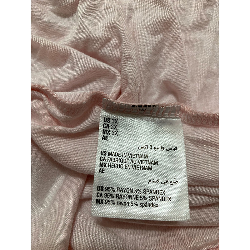 INC Shorts Pajama Rose 3X