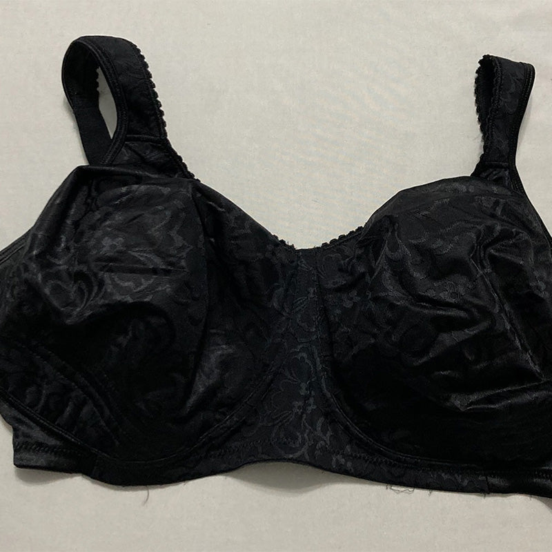 NWD Playtex Ultimate Lift Wireless Full-Coverage Bra Black 42DDD