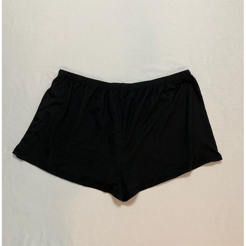 Flora Nikrooz Velour Short Pajama Black XL