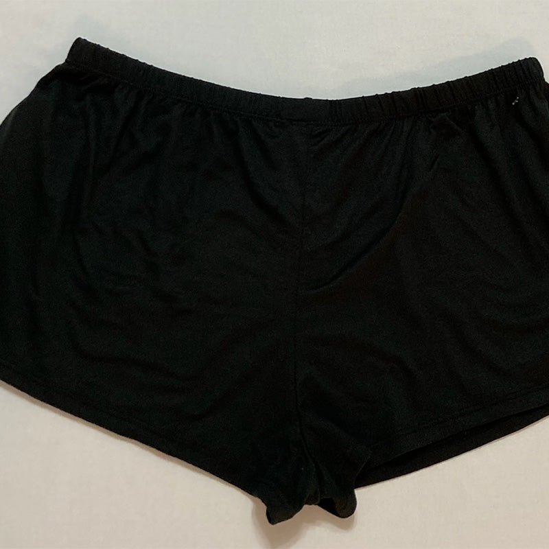 Flora Nikrooz Velour Short Pajama Black M