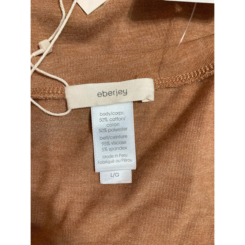 Eberjey Heather Slouchy Only Top Mocca L