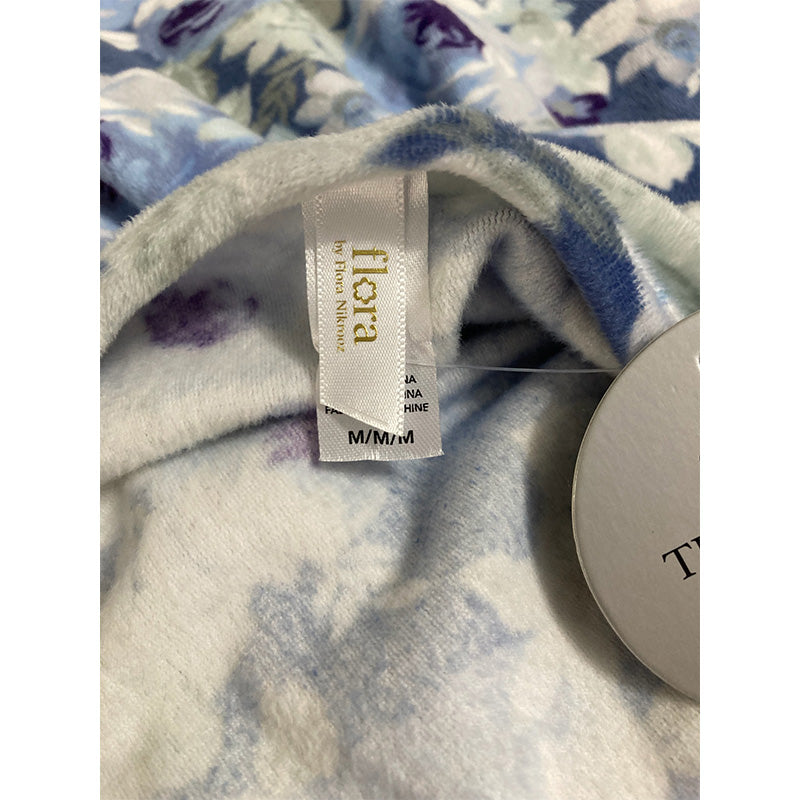 Flora Nikrooz Robe V Neck Blue M