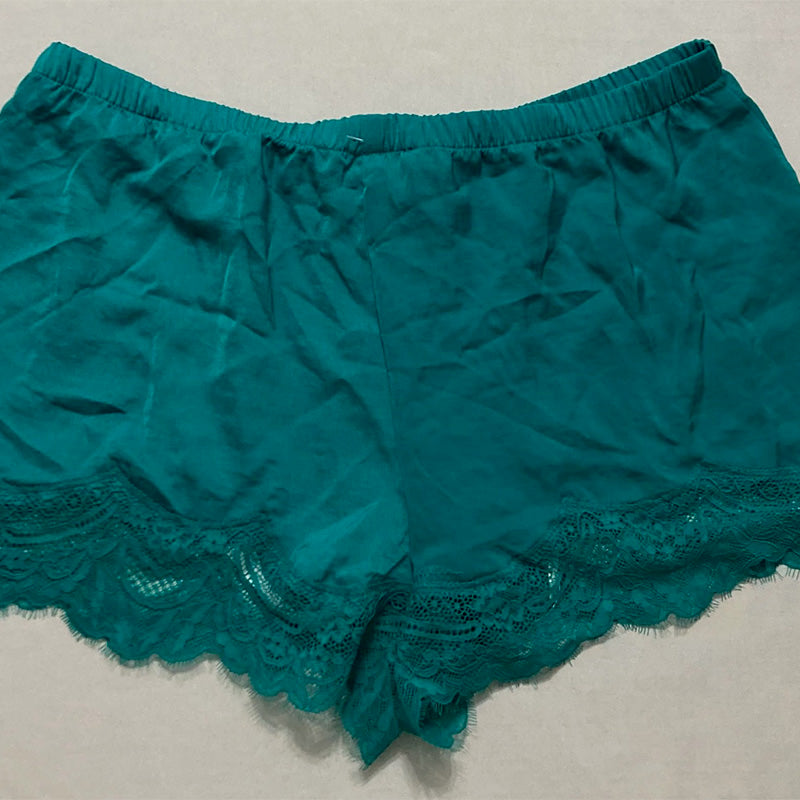 INC Sleep Short With Lace Aqua S