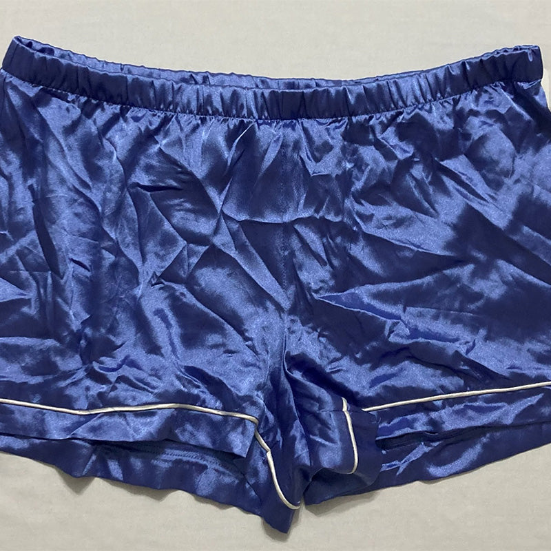 INC Pajama Short Satin Purple L