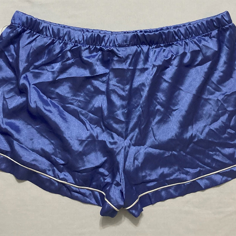 INC Pajama Short Satin Purple L