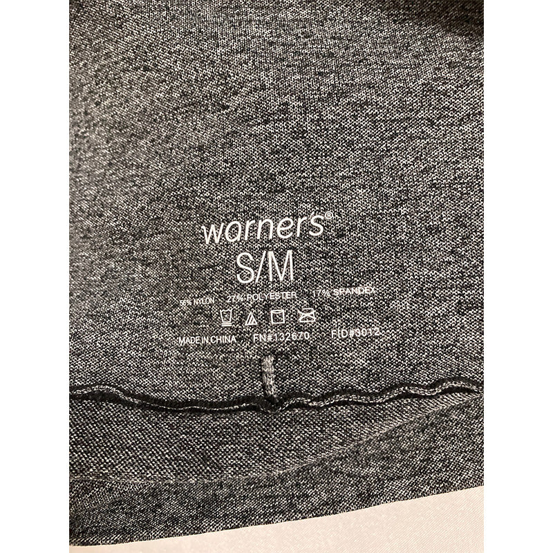 Warner's Legging Long Sleeve Grey S/M
