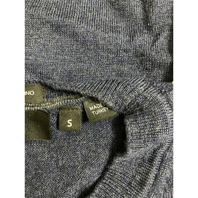 NWD BOSS Men's Regular-Fit Merino Sweater Navy S