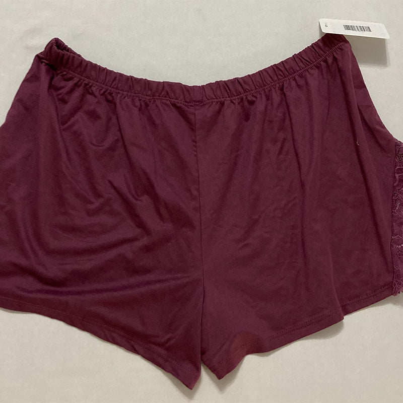 Flora Nikrooz Sleep Short Burgundy M