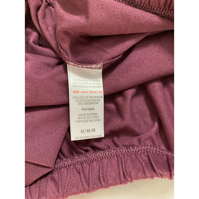 Flora Nikrooz Sleep Short Burgundy M