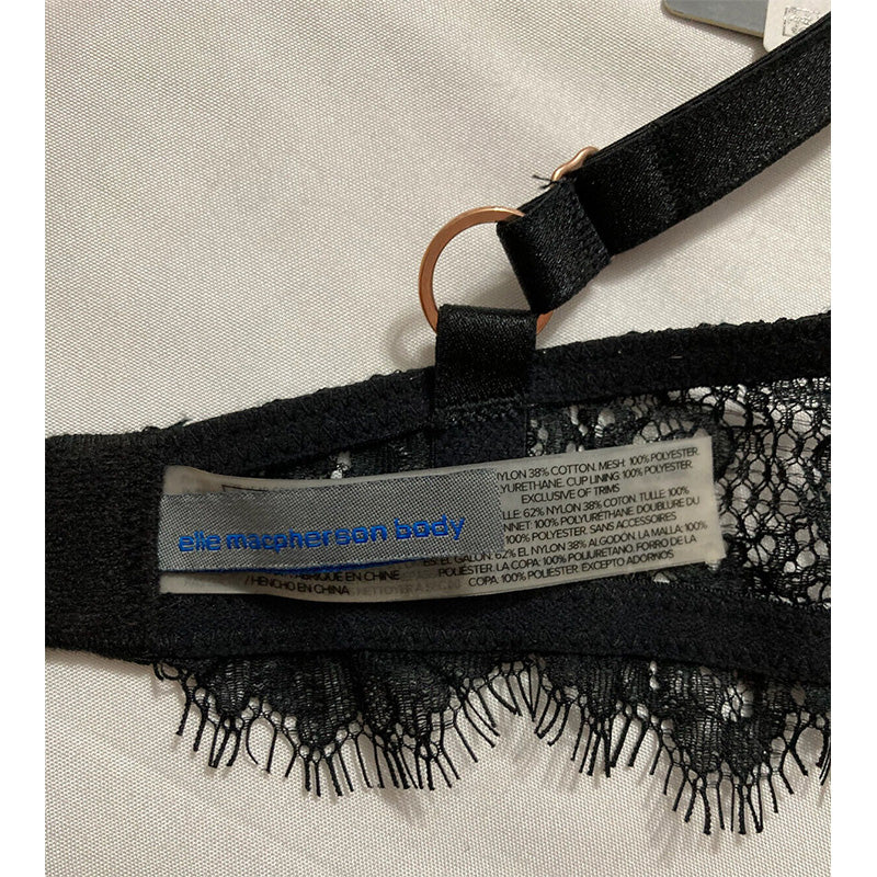 Elle MacPherson Body Lace Bra Black 36B