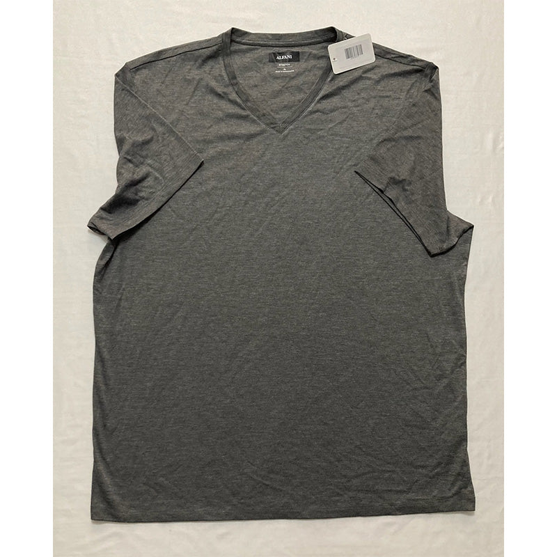 Alfani Pajama Top Stretch Grey XL