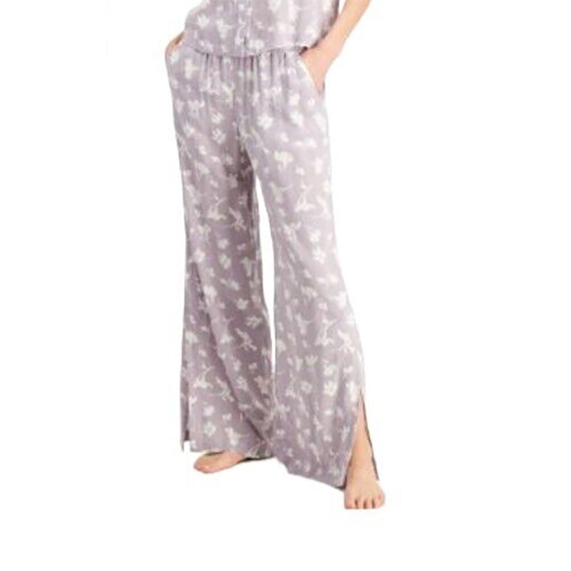 Alfani Wide-Leg Only Pants Pajama Purple XL