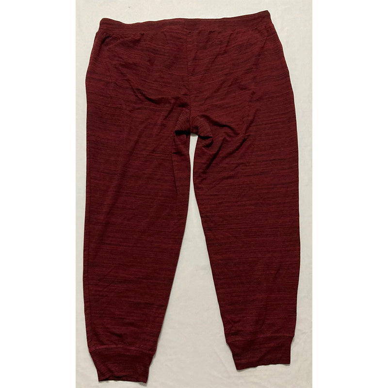 Alfani Only Pajama Pants Jogger Burgundy 2XL