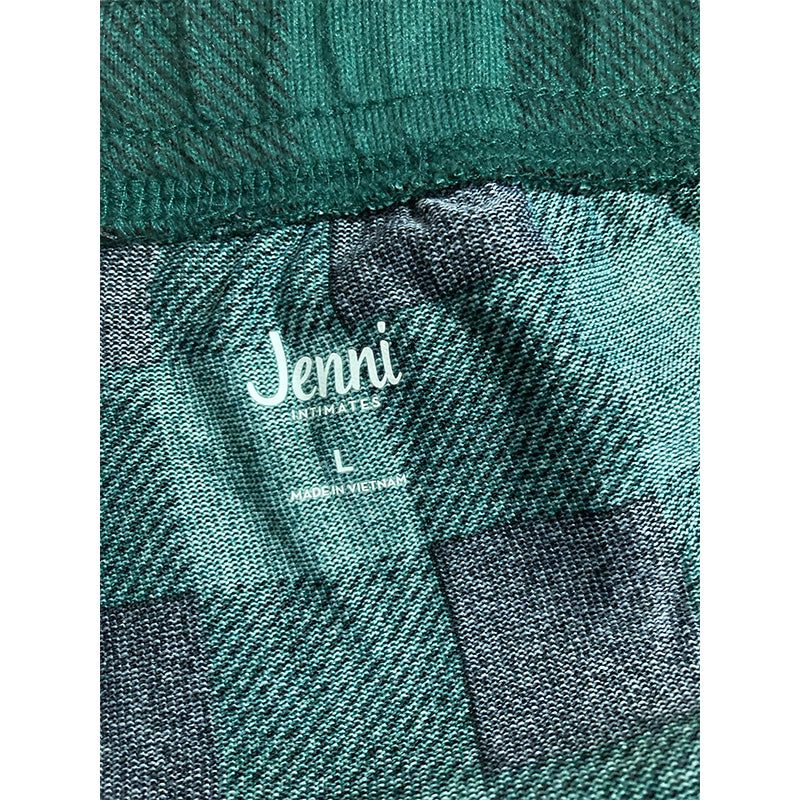 Jenni Long Sleeve Only Pajama Pants Green L