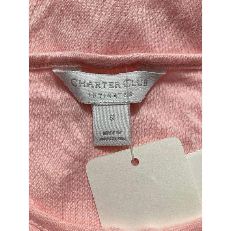 Charter Club Only Pajama Top Pink S