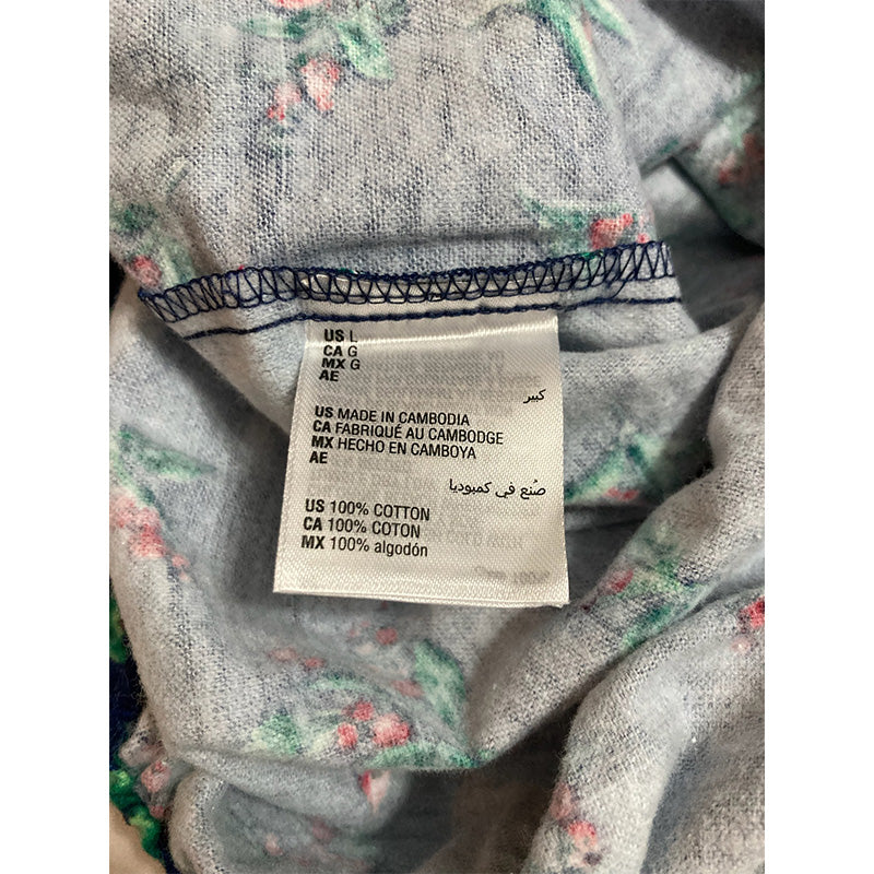 Charter Club Only Pajama Pants Long Sleeve Navy L