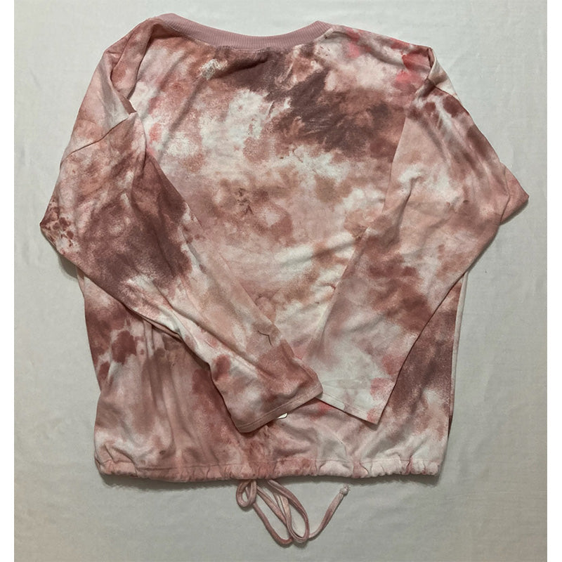 Linea Donatella Comfort Zone Tie-Dyed Only Top Pink XL