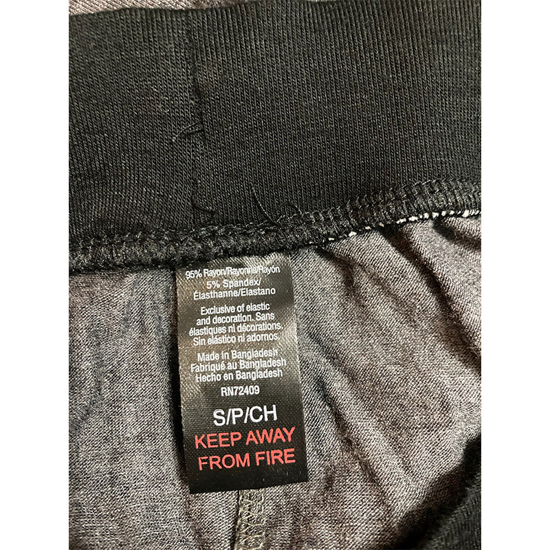 Unbranded Only Pajama Pants Waistband Grey S