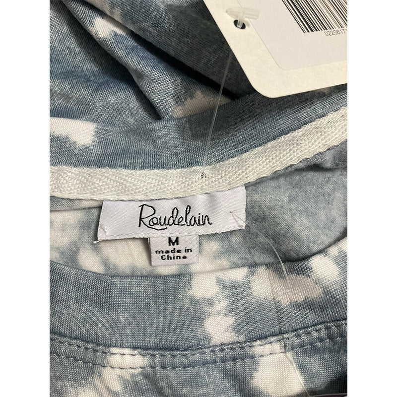 Roudelain Cozy Luxe Printed Only Top Grey M