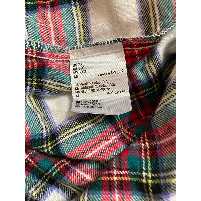 Family PJs Women's Christmas Holiday Only Pajama Pants Multicolor 2XL