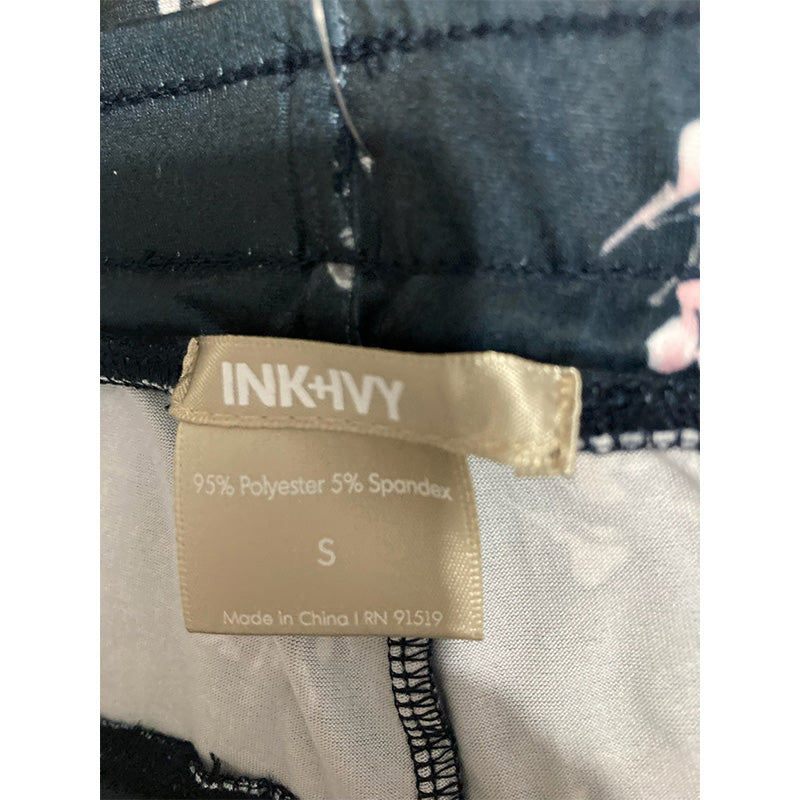INK+IVY Only Pajama Pants Waistband Navy S