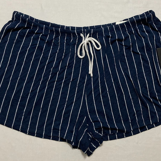 DKNY Sleep Short Waistband Navy Striped XL