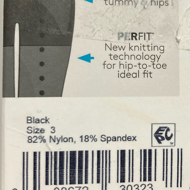 Hue Women's Opaque Control Top Tights Black 3