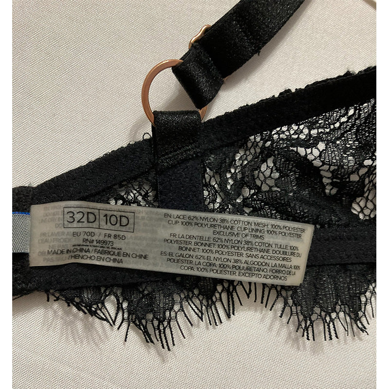 Elle MacPherson Body Lace Bra Black 32D