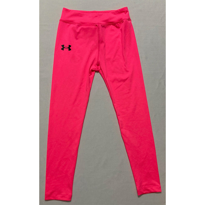 Under Armour Legging No-Slip Waistband Pink 6X