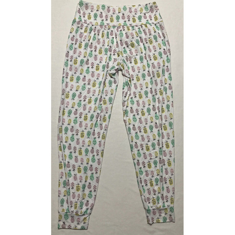 Unbranded Leggins High Waist Pinneaple Multicolor L