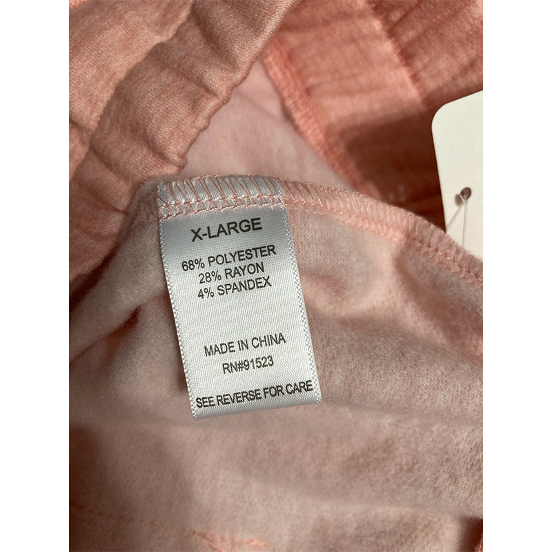Unbranded Pajama Jogger Waistband Rose XL