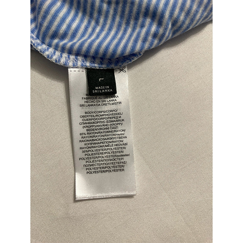 Unbranded Sleep Short Waist Band Blue L