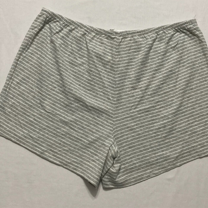 Unbranded Pajama Short Striped Grey L