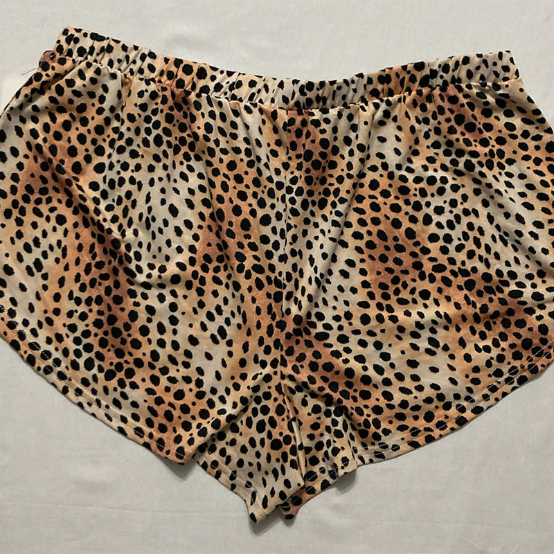 Unbranded Boxer Pajama Short Animal Print M