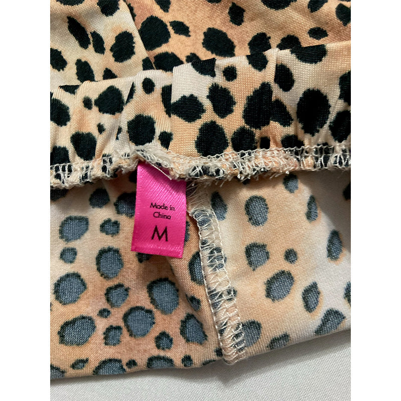 Unbranded Boxer Pajama Short Animal Print M