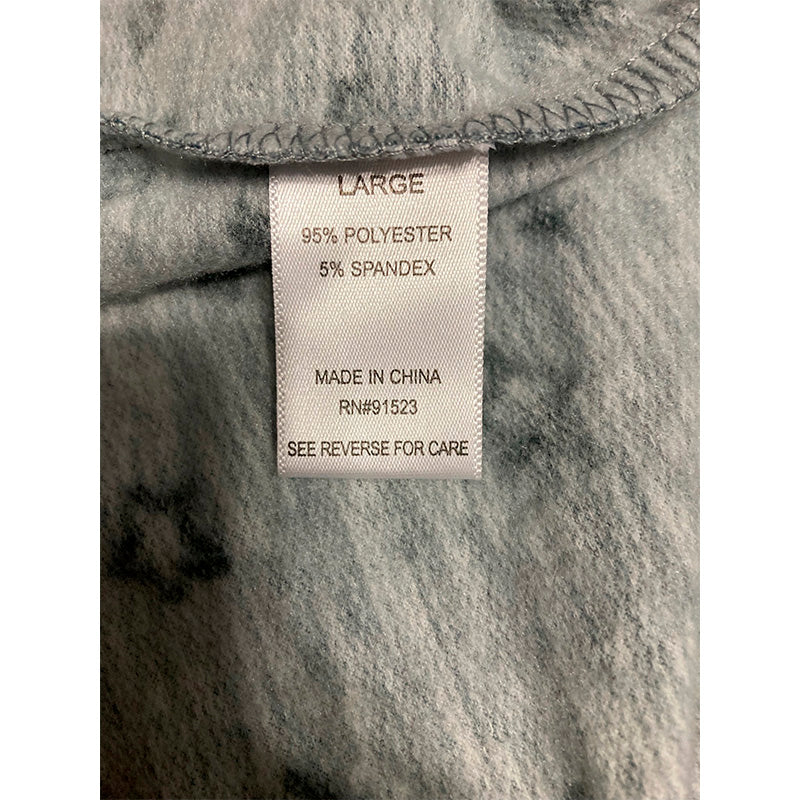 Roudelain Printed Butter Knit Only Pajama Top Excellent Stars L