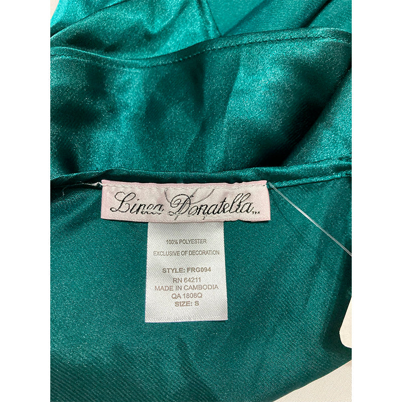 Linea Donatella Only Pajama Top Adjustable Straps Green S