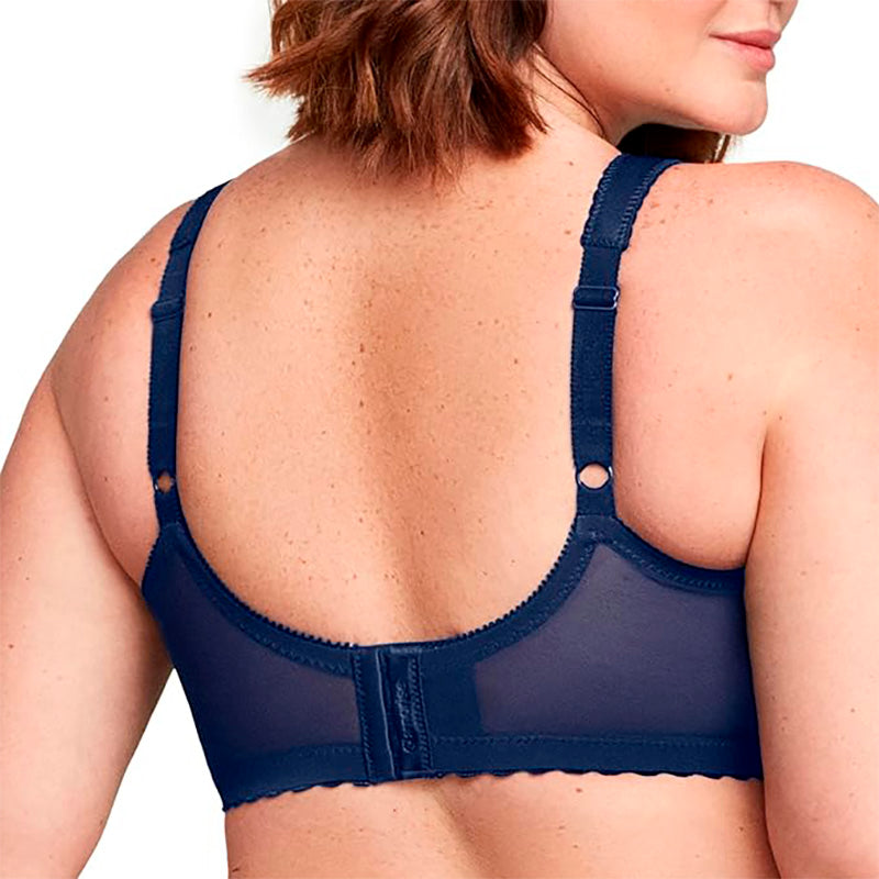 Glamorise Magiclift Original Support Bra Wirefree Navy 42B