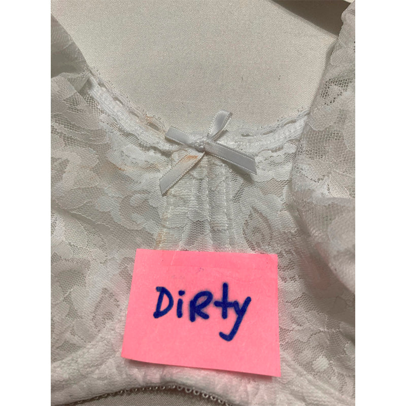 NWD Bali Lace and Smooth Underwire Bra White 34C