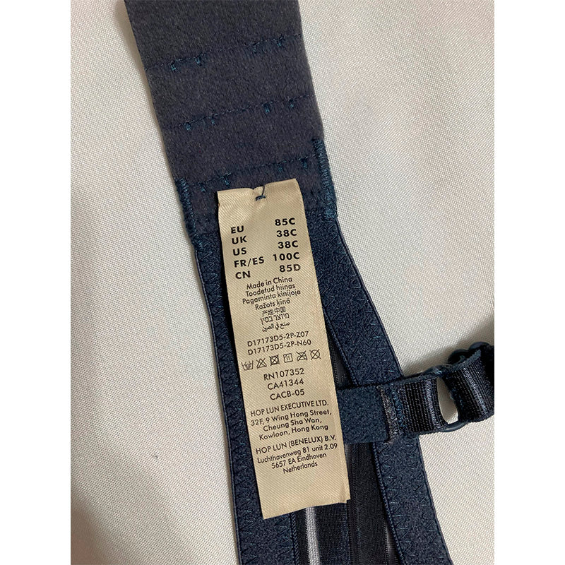 Hop Lun Executive Bras Navy 38C