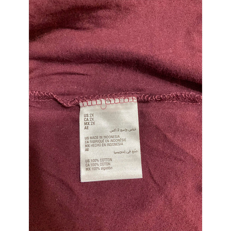Charter Club Plus Size Only Long-Sleeve Top Burgundy 2X