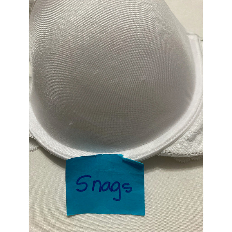 NWD Maidenform Pure Genius T-Back Bra White 38C