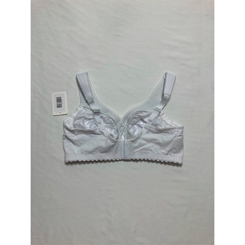 Glamorise MagicLift Cotton Support Bra Wirefree White 36C