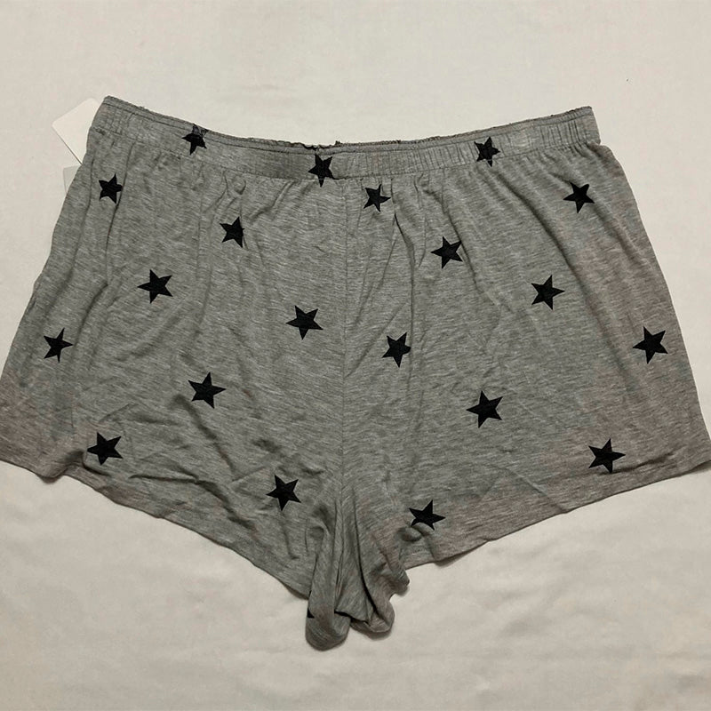 Jenni Core Boxer Shorts Grey Stars 2XL