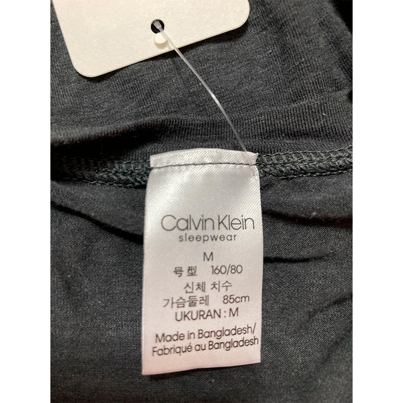 Calvin Klein Only Pajama Top V Neck Grey M