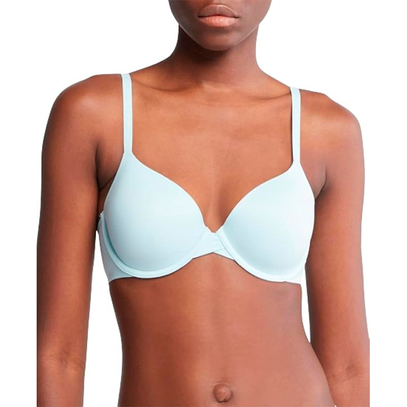 NWD Calvin Klein Perfectly Fit Lightly Lined T-Shirt Bra Blue Sky 40C
