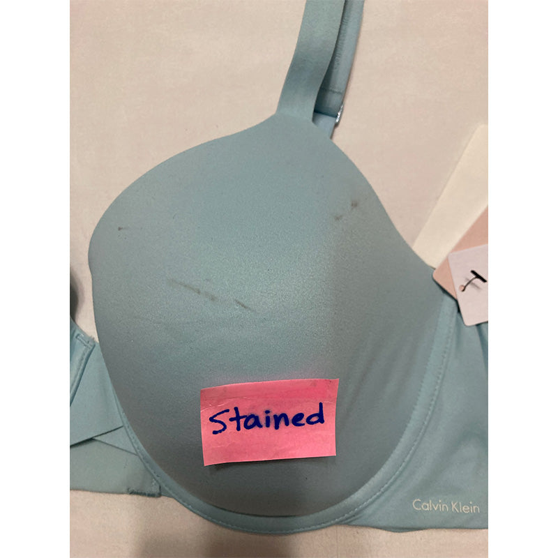NWD Calvin Klein Perfectly Fit Lightly Lined T-Shirt Bra Blue Sky 40C