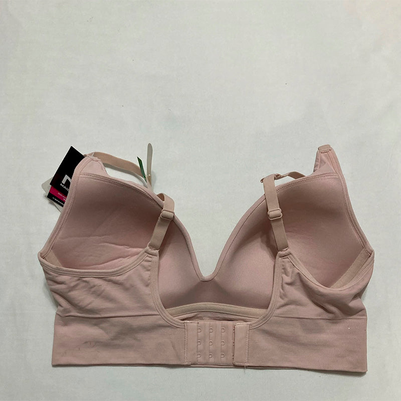 NWD Maidenform Seamless Lift Wireless Long-Line Sandshell L