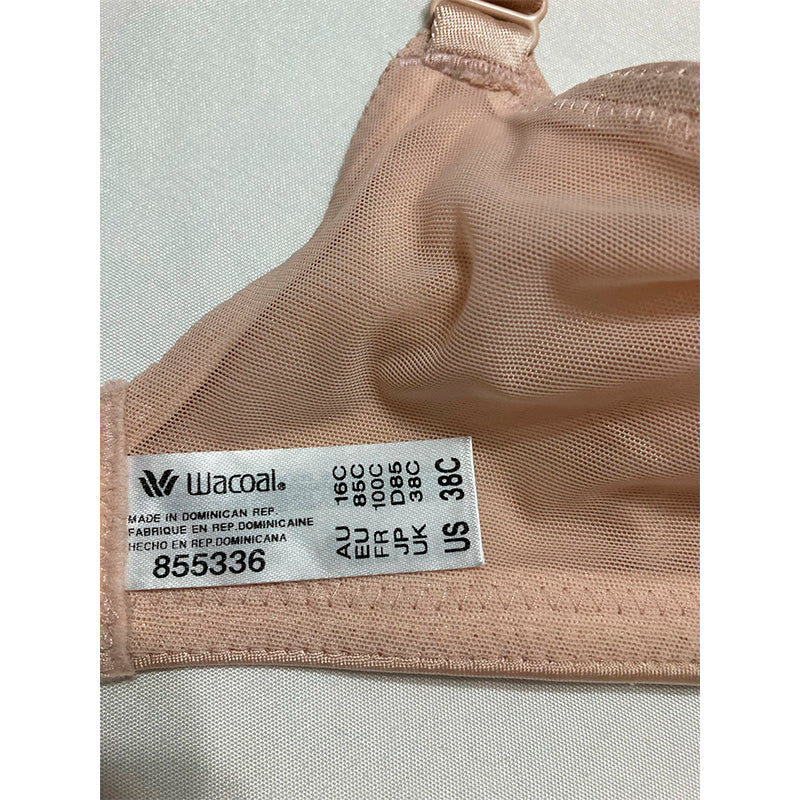 NWD Wacoal Elevated Allure Unlined Underwire Bra Rose Dust 38C
